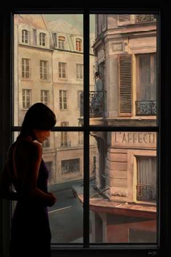 Posterazzi PARISIEN AFFAIRS III Canvas Art - Eric Yang (12 x 18)