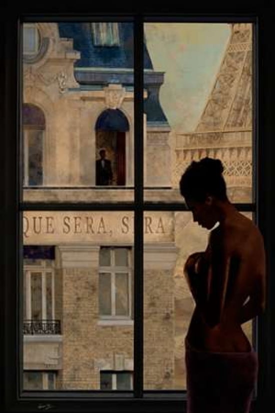 Posterazzi PARISIEN AFFAIRS IV Canvas Art - Eric Yang (24 x 36)