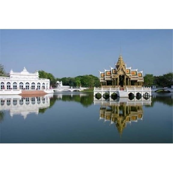 Posterazzi PDDAS36CMI0635 Aisawan Dhipaya Asana Pavilion Royal Summer Palace Bangkok Thailand Print by Cindy Miller Hopkins