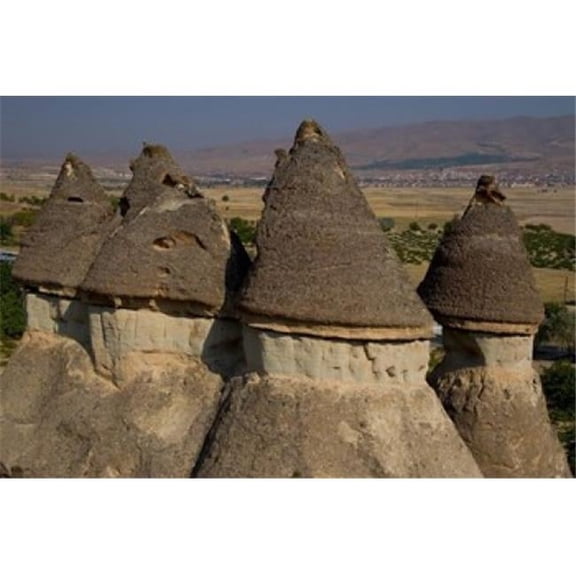 Posterazzi PDDAS37DGU0095 Ash & Basalt Formations Cappadoccia Turkey Poster Print by Darrell Gulin - 26 x 18 in.