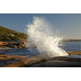 thumbnail image 1 of Posterazzi PDDAU01DWA4160 Splash From Blowhole Bicheno Tasmania Australia Poster Print by David Wall - 29 x 19 in., 1 of 1