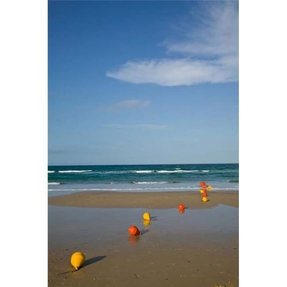 Posterazzi PDDAU01WBI0249 Australia Queensland Rainbow Beach Poster Print by Walter Bibikow - 18 x 26 in.