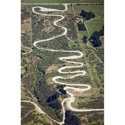 Posterazzi PDDAU02DWA1974 Zigzag Road to the Remarkables Ski Field Queenstown South Island New Zealand Poster Print by David Wall
