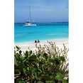 thumbnail image 1 of Posterazzi PDDCA03LSE0001 Swimming the Waters of Prickly Pear Island with Festiva Sailing Vacations Print by Lynn Seldon, 1 of 1