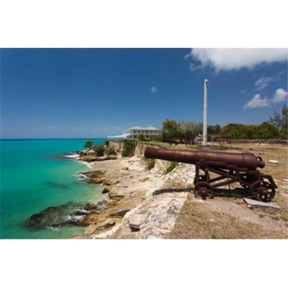Posterazzi PDDCA03WBI0043 Antigua St Johns Fort James Old Fort 1706 Poster Print by Walter Bibikow - 28 x 19 in.