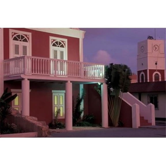 Posterazzi PDDCA04RHI0013 Fort Zoutman Aruba Caribbean Poster Print by Robin Hill - 27 x 18 in.