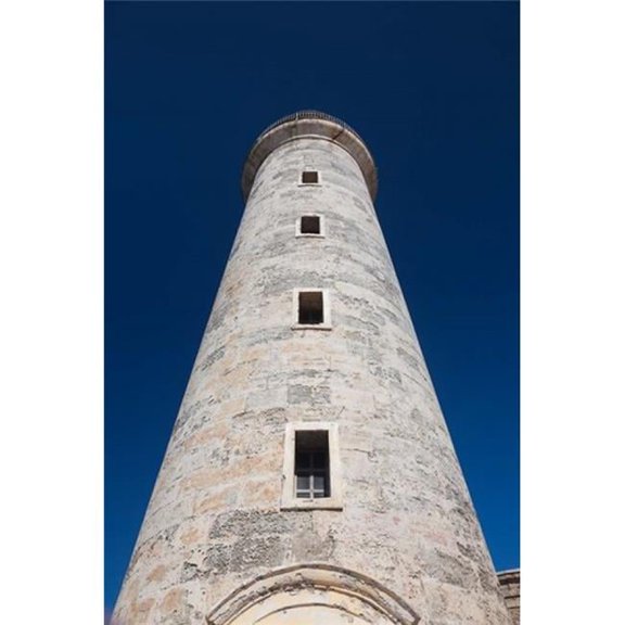 Posterazzi PDDCA11WBI0035 Cuba Havana Morro Castle Lighthouse Poster Print by Walter Bibikow - 25 x 37 in.