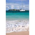 thumbnail image 1 of Posterazzi PDDCA41BJN0002 Catamaran Off Orient Beach St Maarten West Indies Poster Print by Brian Jannsen - 19 x 28 in., 1 of 1