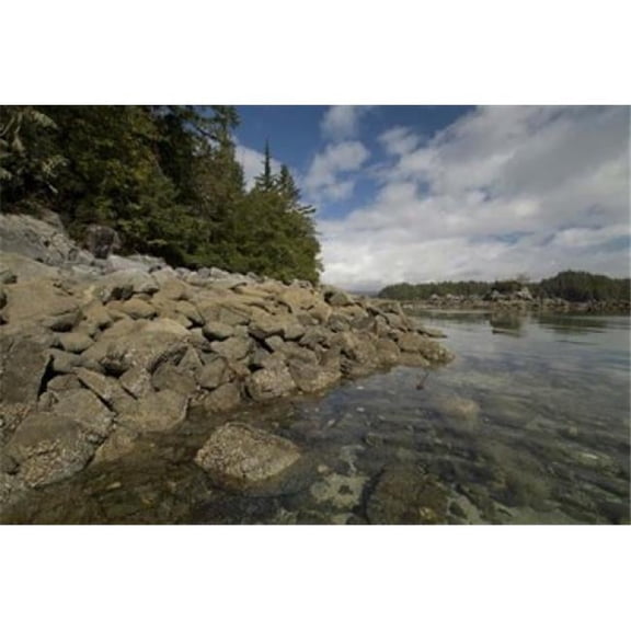 Posterazzi PDDCN02RSC0095 Dicebox Island Pacific Rim Np British Columbia Poster Print by Roddy Scheer - 26 x 18 in.