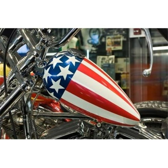 Posterazzi PDDUS50MDE0022 Wisconsin Harley Davidson Museum Motorcycle Poster Print by Michael Defreitas Danita Delimont - 22 x 15 in.