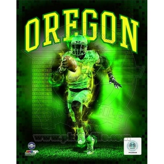 Posterazzi PFSAARQ01801 University of Oregon Ducks Player Composite Sports Photo - 8 x 10 in.