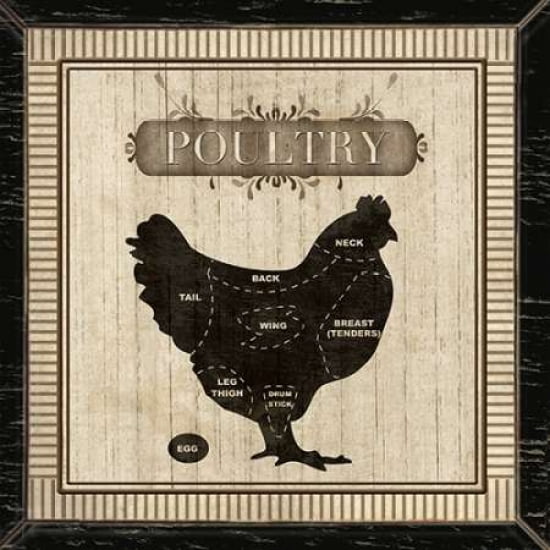 Posterazzi POULTRY Canvas Art - Piper Ballantyne (24 x 24)