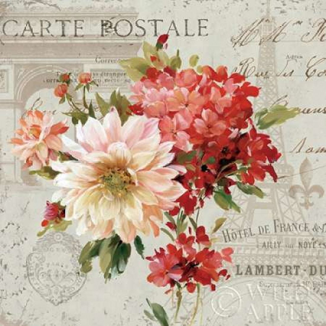 Posterazzi PS Je Taime Light I Canvas Art - Lisa Audit (24 x 24)