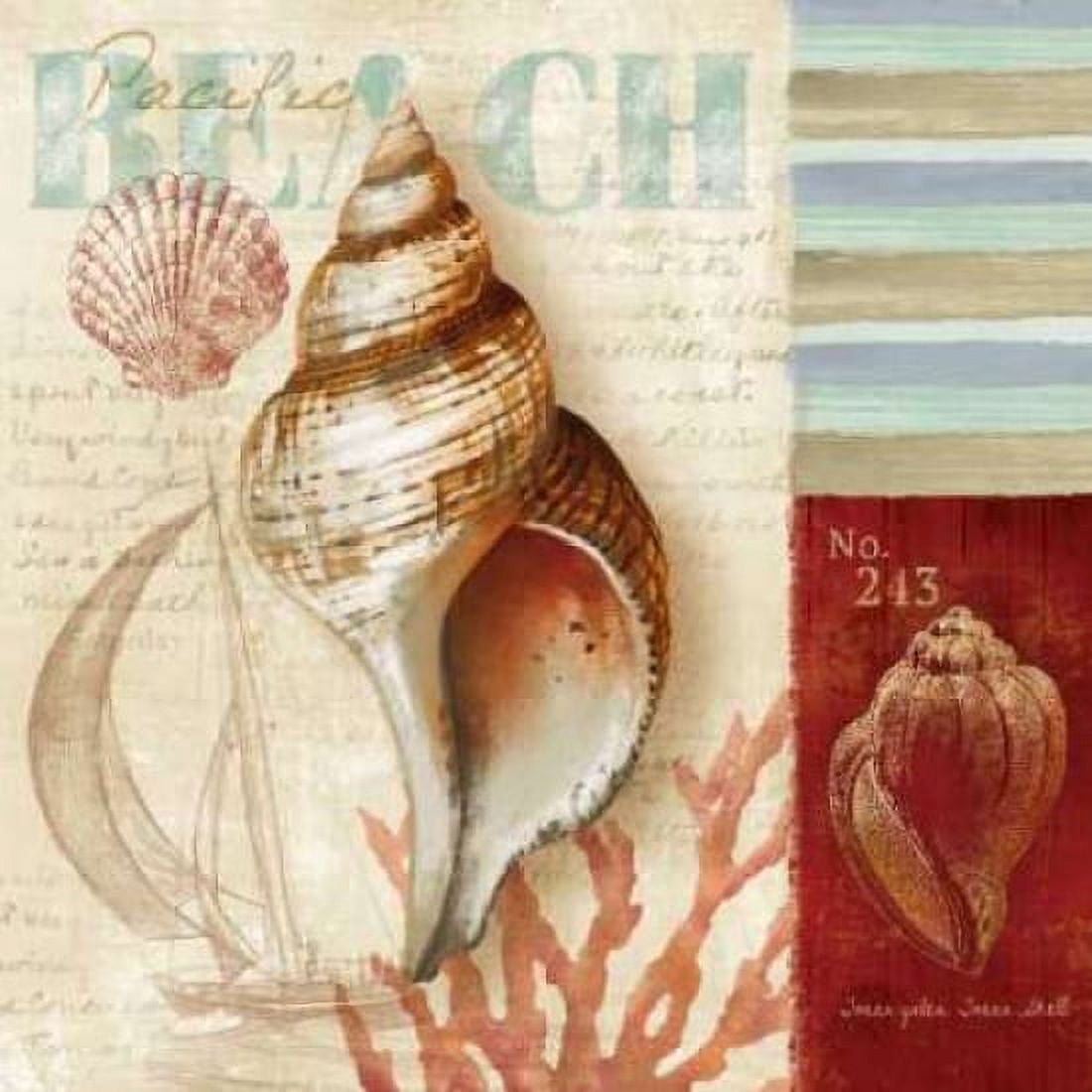Posterazzi Pacific Beach Canvas Art - Conrad Knutsen (24 x 24)