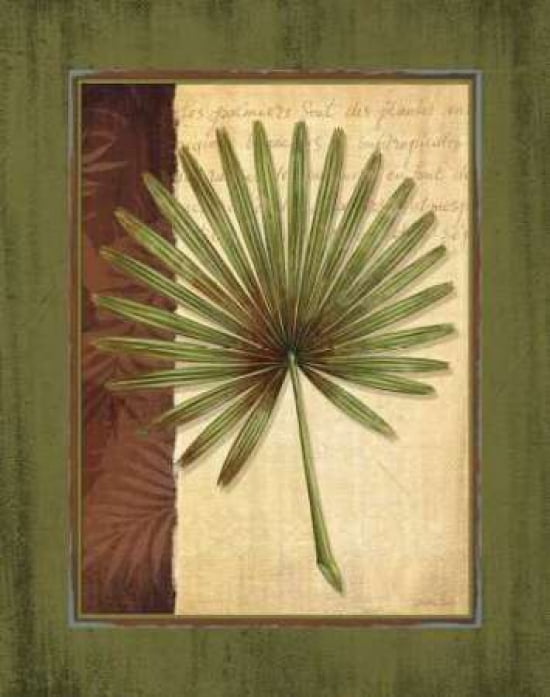 Posterazzi Palm Tropical I Canvas Art - Delphine Corbin (22 x 28)