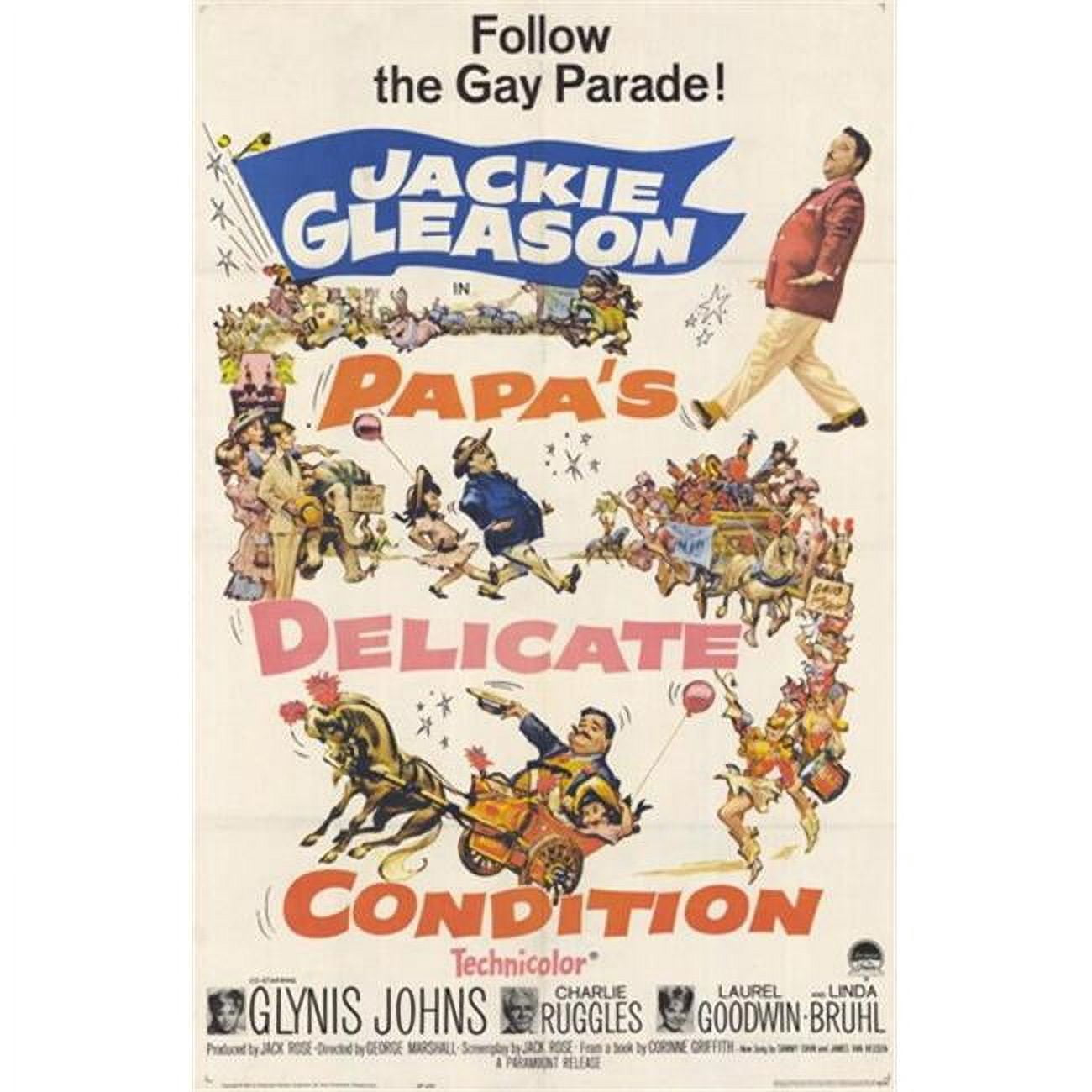 Posterazzi Papas Delicate Condition Movie Poster - 11 x 17 in ...