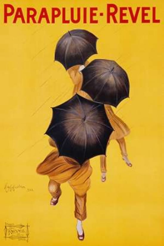 Posterazzi Parapluie-Revel 1922 Canvas Art - Leonetto Cappiello (20 x 28)