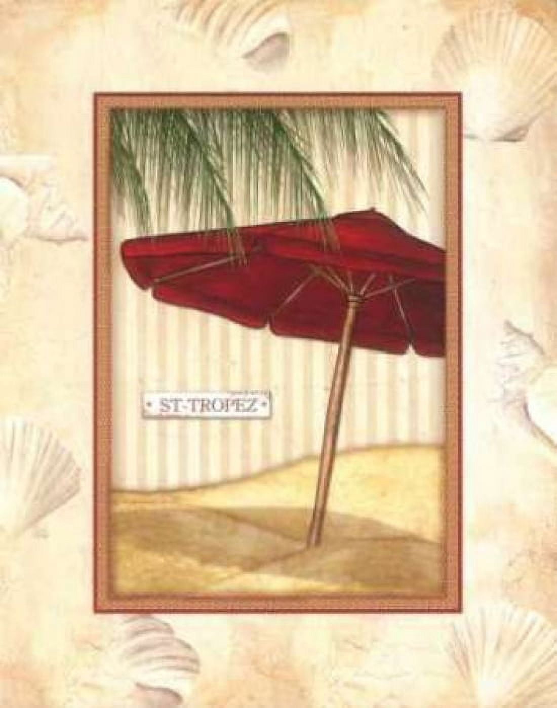 Posterazzi Parasol Club I Canvas Art - Andrea Laliberte (22 x 28)