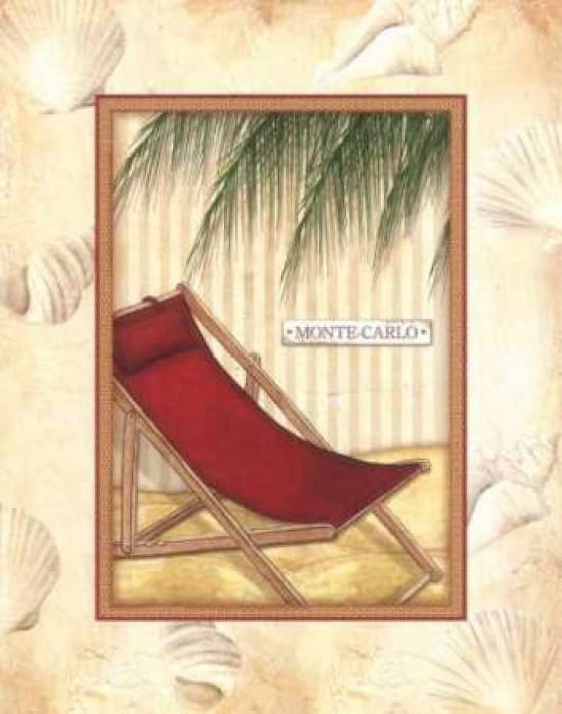 Posterazzi Parasol Club IV Canvas Art - Andrea Laliberte (22 x 28)