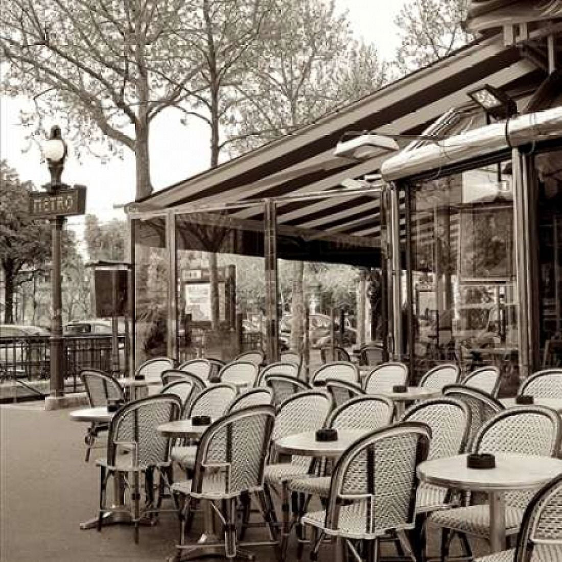Posterazzi Paris - 5 Canvas Art - Alan Blaustein (24 x 24)