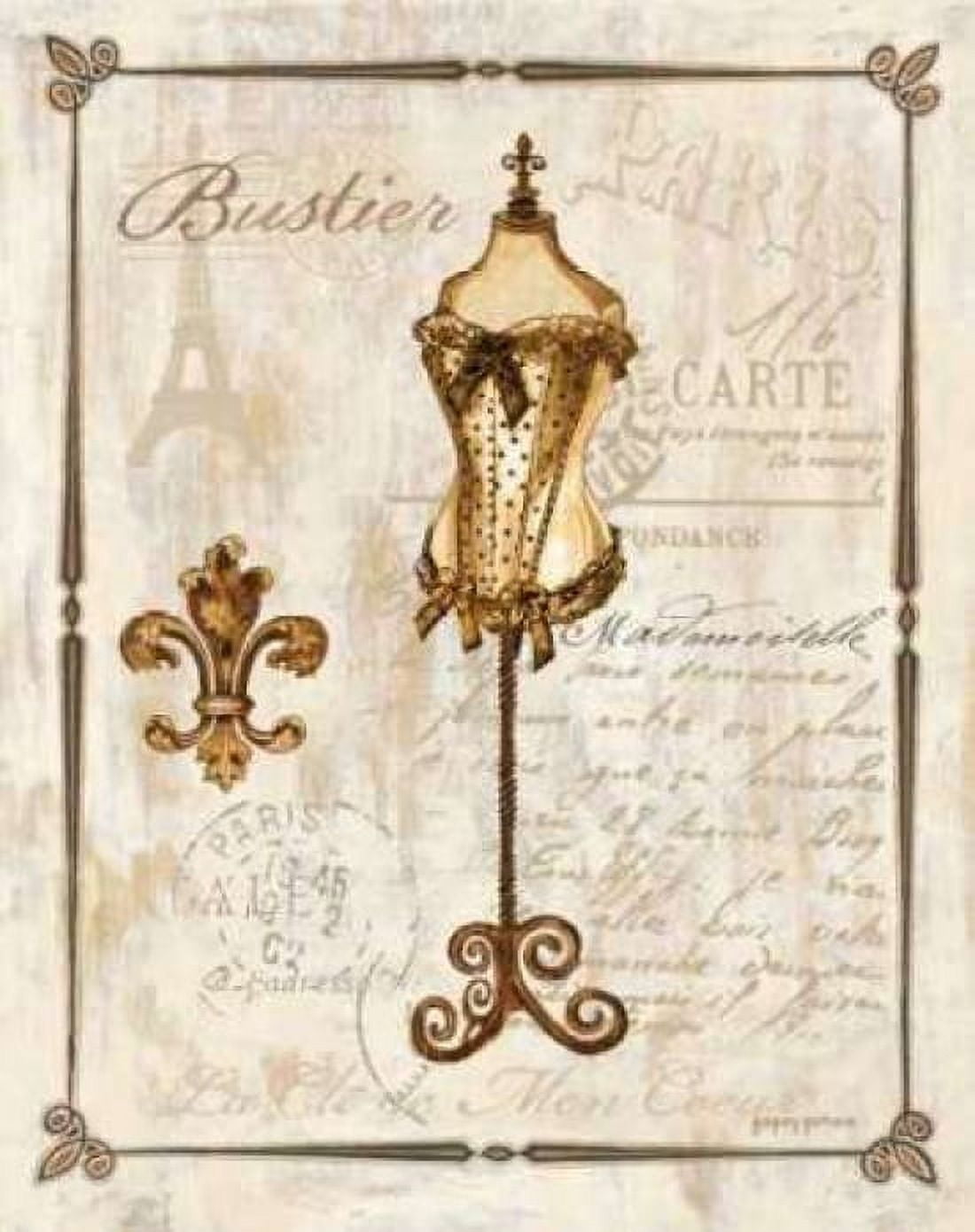 Posterazzi Paris Bustier Canvas Art - Gregory Gorham (22 x 28)