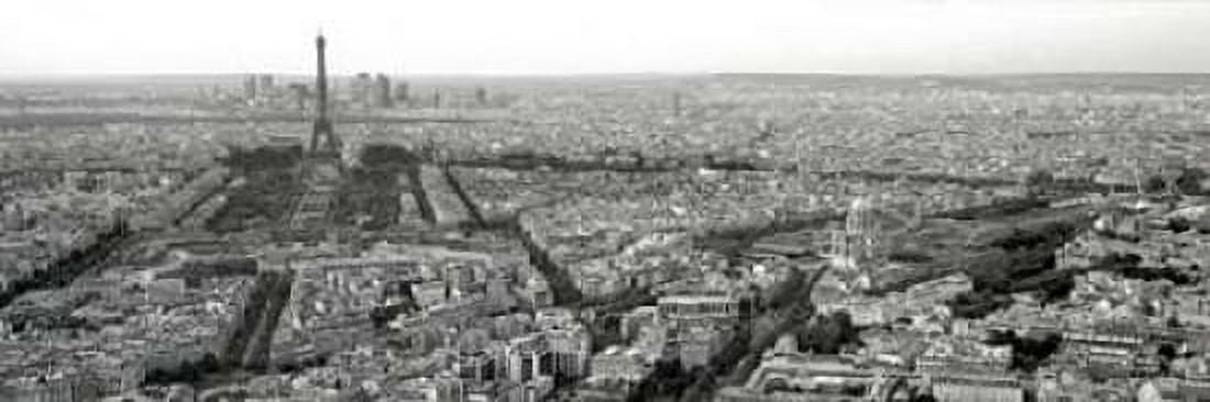 Posterazzi Paris By Day Canvas Art - Alan Blaustein (12 x 36)