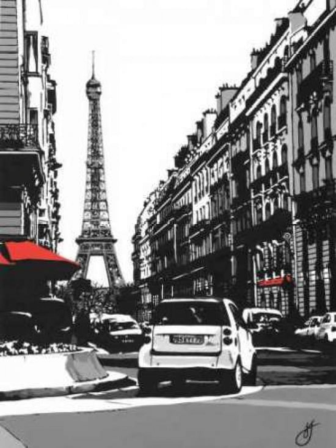 Posterazzi Paris II Canvas Art - Jo Fairbrother (22 x 28)