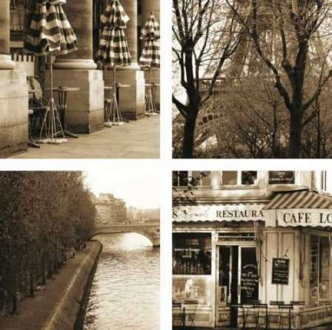 Posterazzi Parisien Moments Canvas Art - Marina Drasnin Gilboa (24 x 24)
