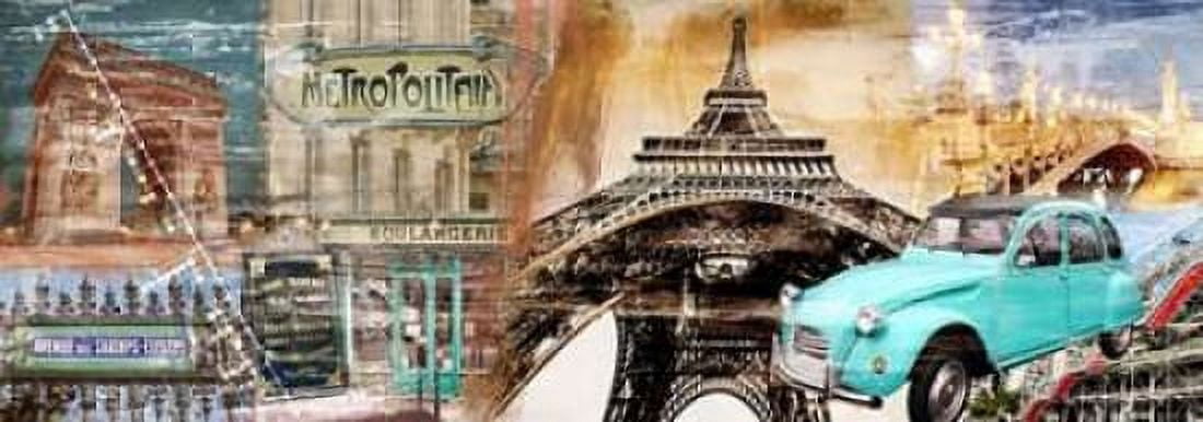 Posterazzi Parisienne Canvas Art - Terry Farrell (10 x 20)