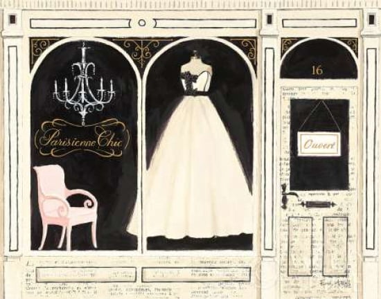 Posterazzi Parisienne Chic Canvas Art - Emily Adams (22 x 28)