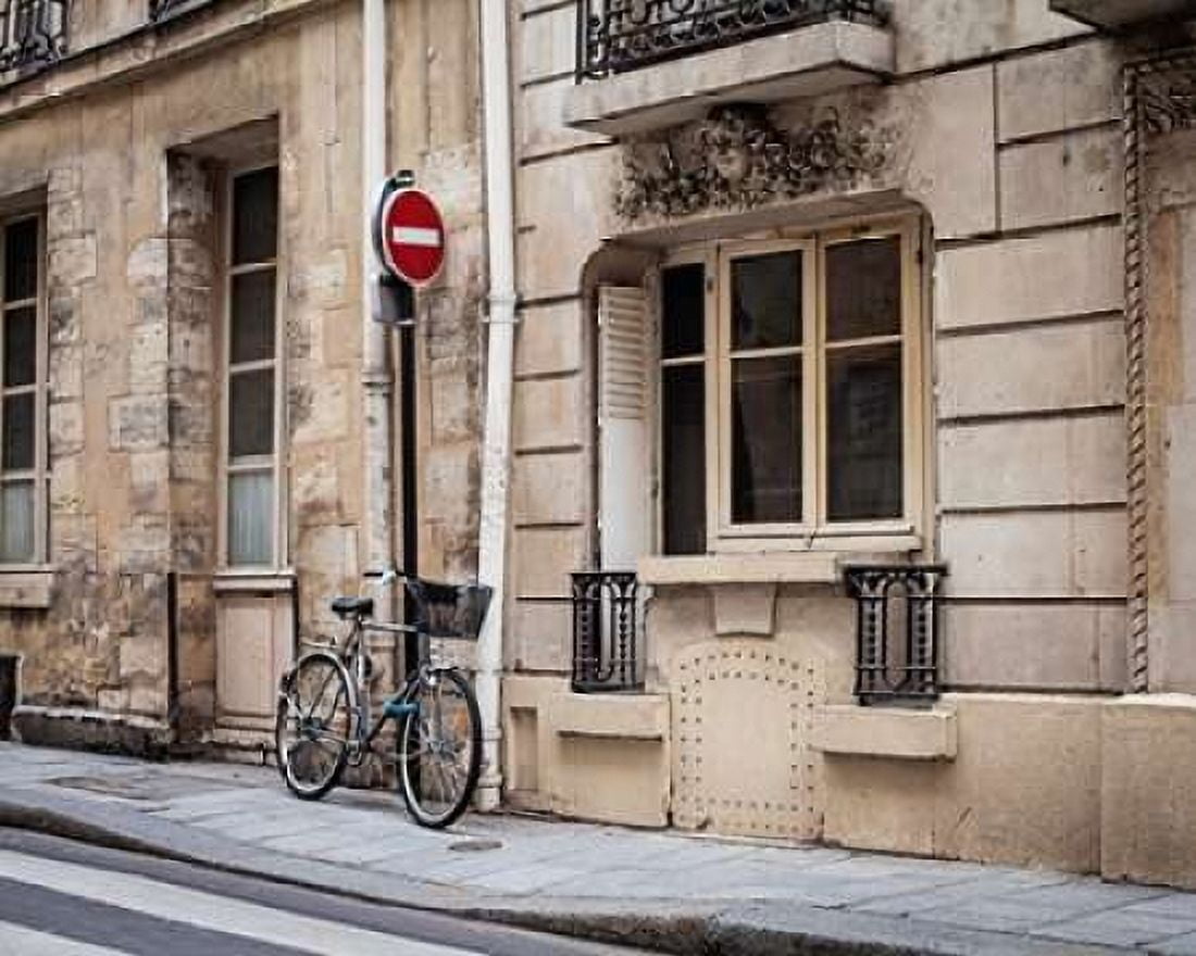 Posterazzi Parked at Ile Saint-Louis Canvas Art - Melanie Alexandra Price (24 x 30)