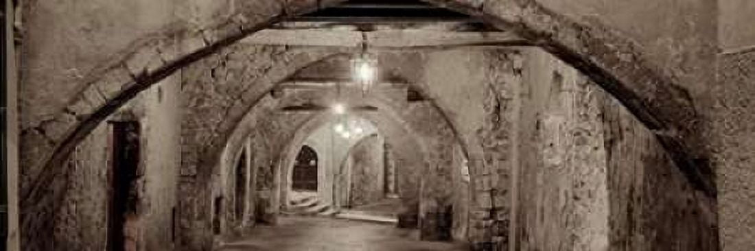 Posterazzi Passageway France - 1 Canvas Art - Alan Blaustein (12 x 36)