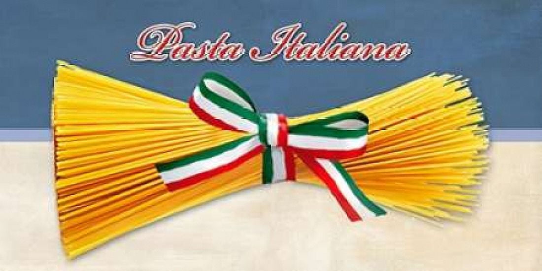 Posterazzi Pasta Italiana Canvas Art - Remo Barbieri (10 x 20)