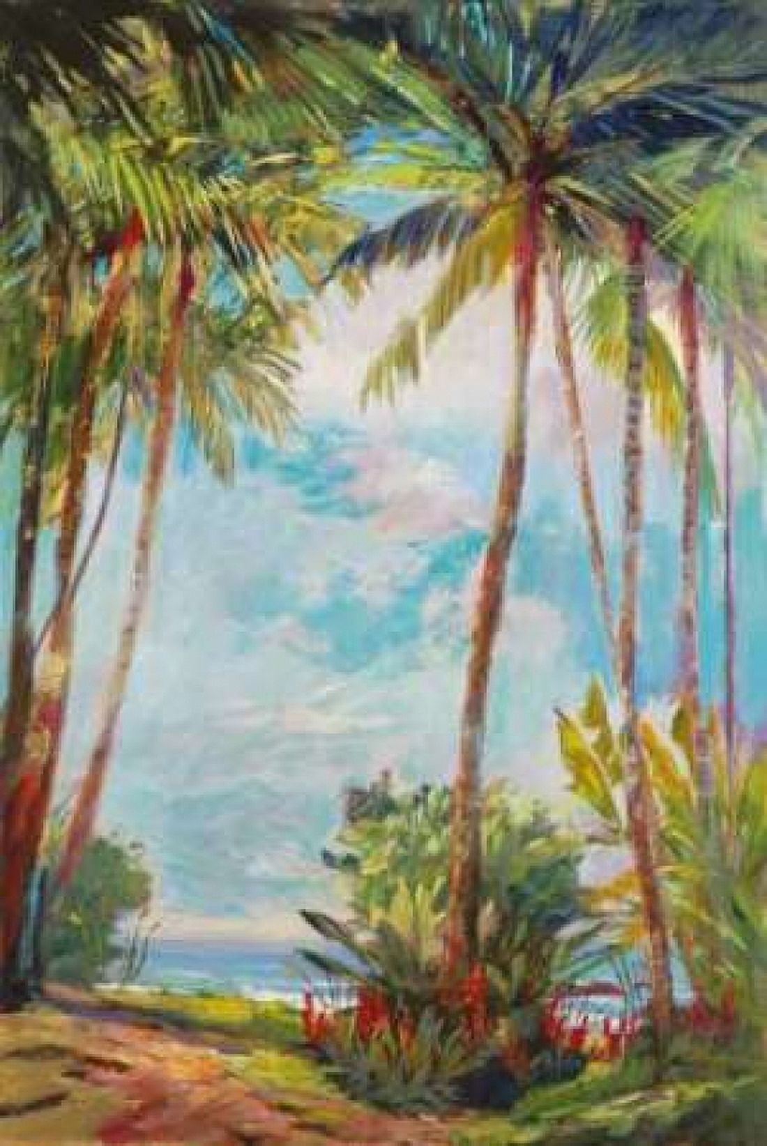 Posterazzi Path to Paridise II Canvas Art - Rick Delanty (24 x 36)