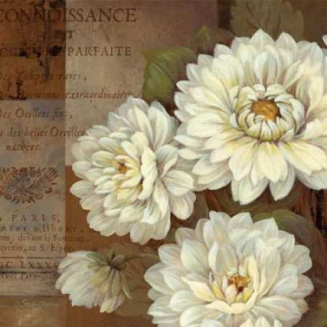 Posterazzi Patina Dahlia Canvas Art - Pamela Gladding (24 x 24)
