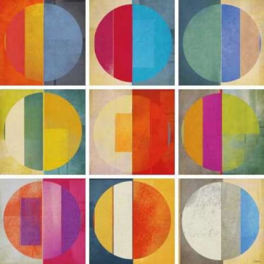 Posterazzi Pattern Tiles I Canvas Art - NOAH (24 x 24)