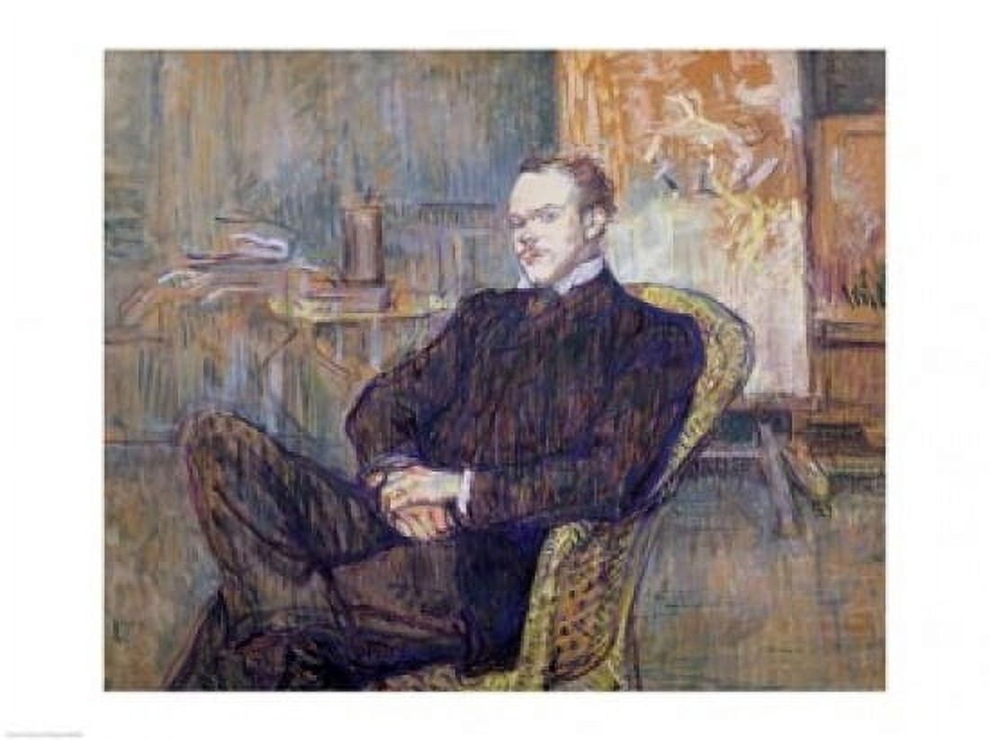 Posterazzi Paul Leclercq Canvas Art - Henri de Toulouse-Lautrec (36 x 24)