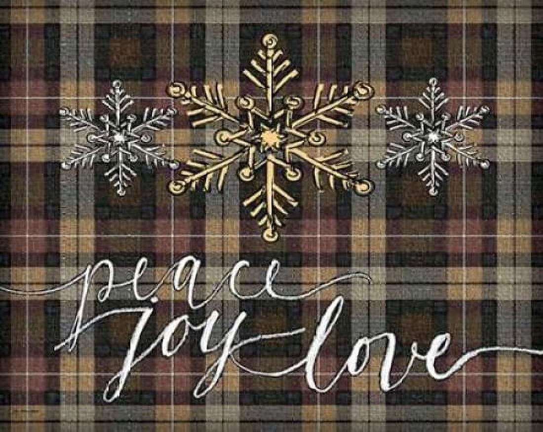 Posterazzi Peace Joy Love Canvas Art - Jo Moulton (24 x 30)
