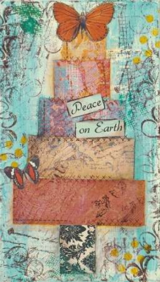 Posterazzi Peace on Earth Canvas Art - Cassandra Cushman (24 x 36)