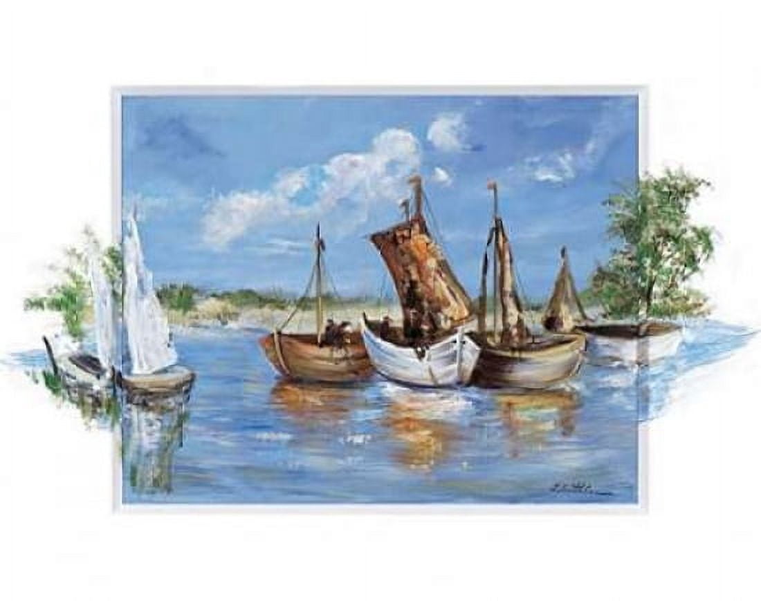 Posterazzi Peaceful scene Canvas Art - Katharina Schottler (22 x 28)