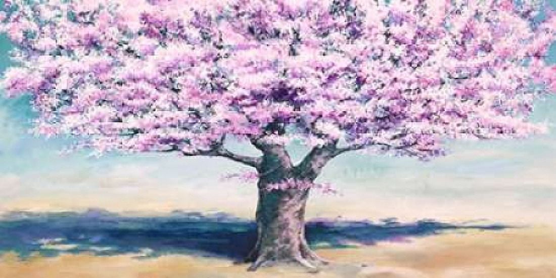 Posterazzi Peach Tree Canvas Art - Jan Eelder (24 x 48)