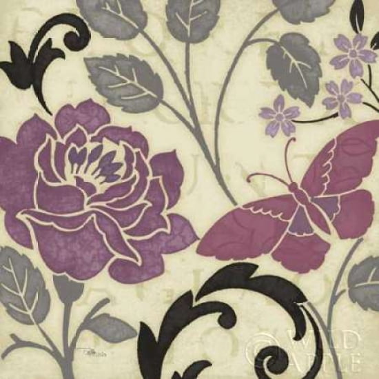 Posterazzi Perfect Petals I Lavender Canvas Art - Pela Studio (24 x 24)