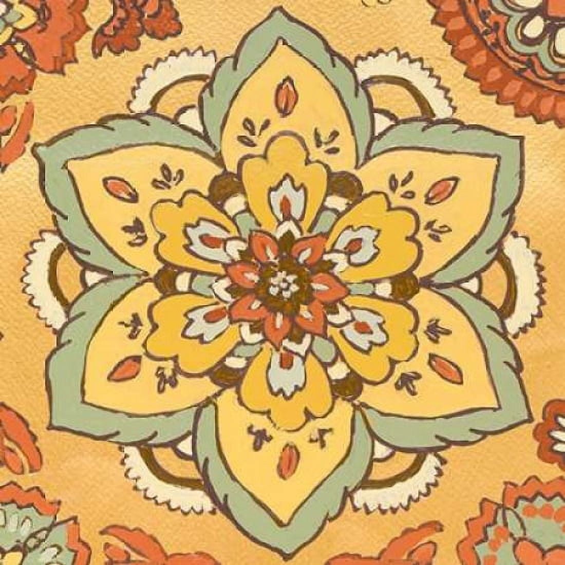 Posterazzi Persian Floral VI Canvas Art - Lanie Loreth (24 x 24)