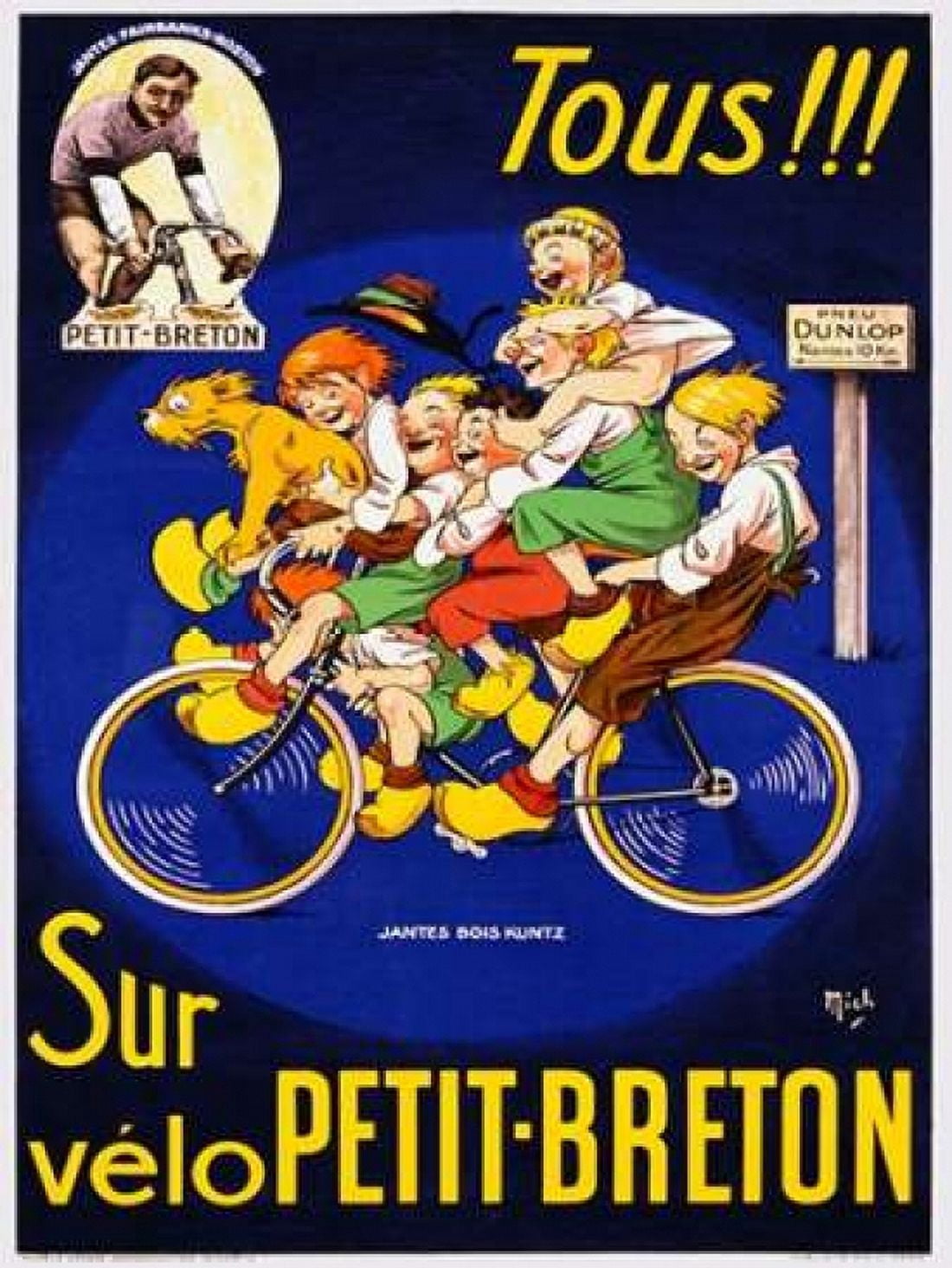 Posterazzi Petit Breton Canvas Art - Anonymous (22 x 28)