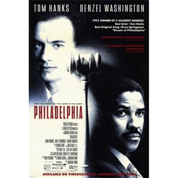 Posterazzi MOVIF0412 Philadelphia Movie Poster - 27 x 40 in.