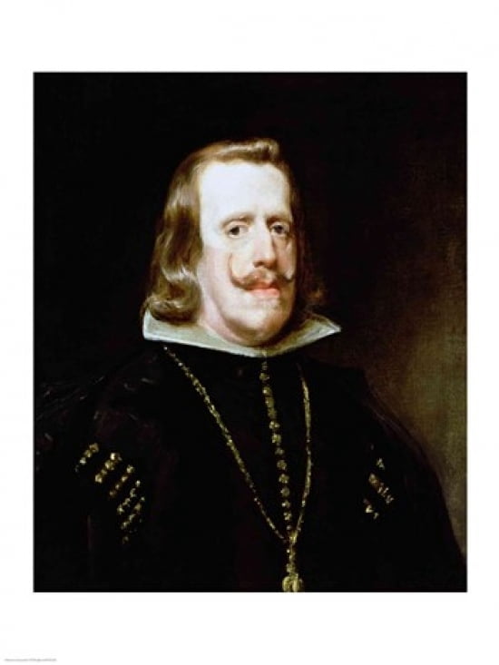 Posterazzi Philip IV Canvas Art - Diego Velazquez (24 x 36)