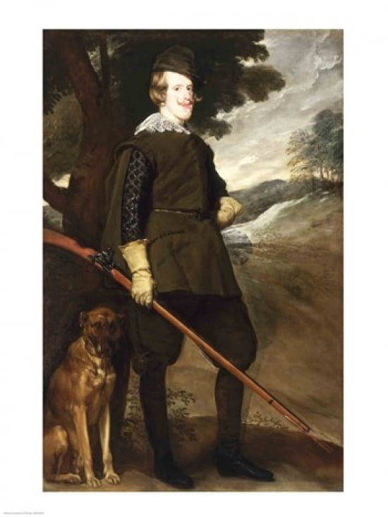 Posterazzi Philip IV King of Spain Canvas Art - Diego Velazquez (24 x 36)