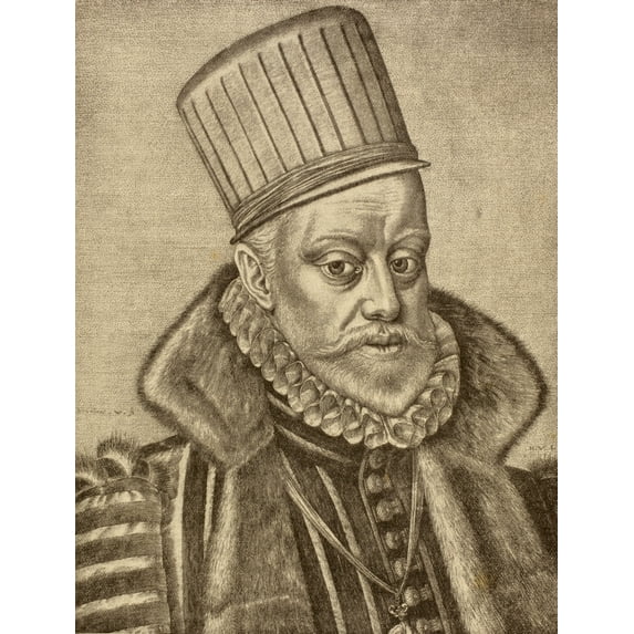 Posterazzi DPI1863062 Philip Ii 1527 to 1598 King of Spain 1556 to 1598. Felipe Ii Rey De Espaa. From Poster Print, 12 x 16