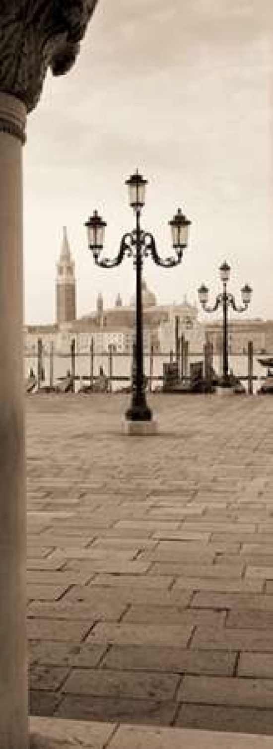 Posterazzi Piazza San Marco No 1 Canvas Art - Alan Blaustein (24 x 48)