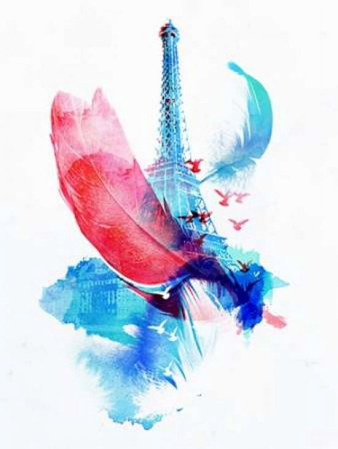 Posterazzi Pigeons of Paris Canvas Art - Robert Farkas (18 x 24)